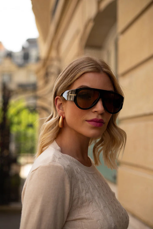 Brinco Semijoia de Argola Acetinado Em Banho 18k